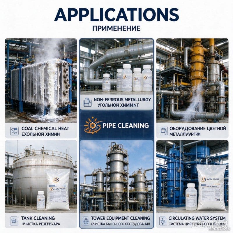 Industrial Cleaner Base Material (Custom for Coal Chemical & Non-ferrous Metallurgy Equipment) 19 Industrial Cleaner Base Materi2