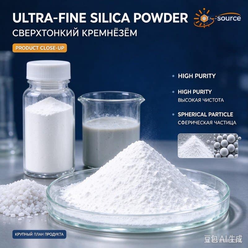 Ultra fine Silica Powder Semiconductor Encapsulation超细硅微粉（半导体封装配套）1