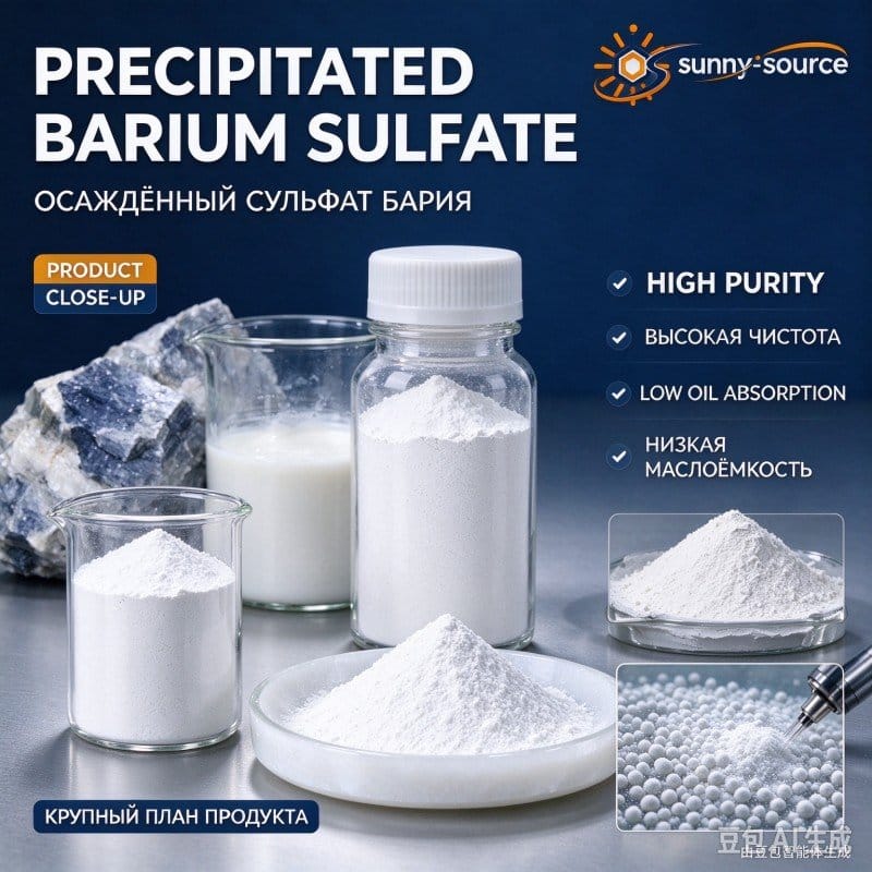 Precipitated Barium Sulfate (Coating & Non-ferrous Metal Mineral Processing) 6 Precipitated Barium Sulfate 沉淀硫酸钡1